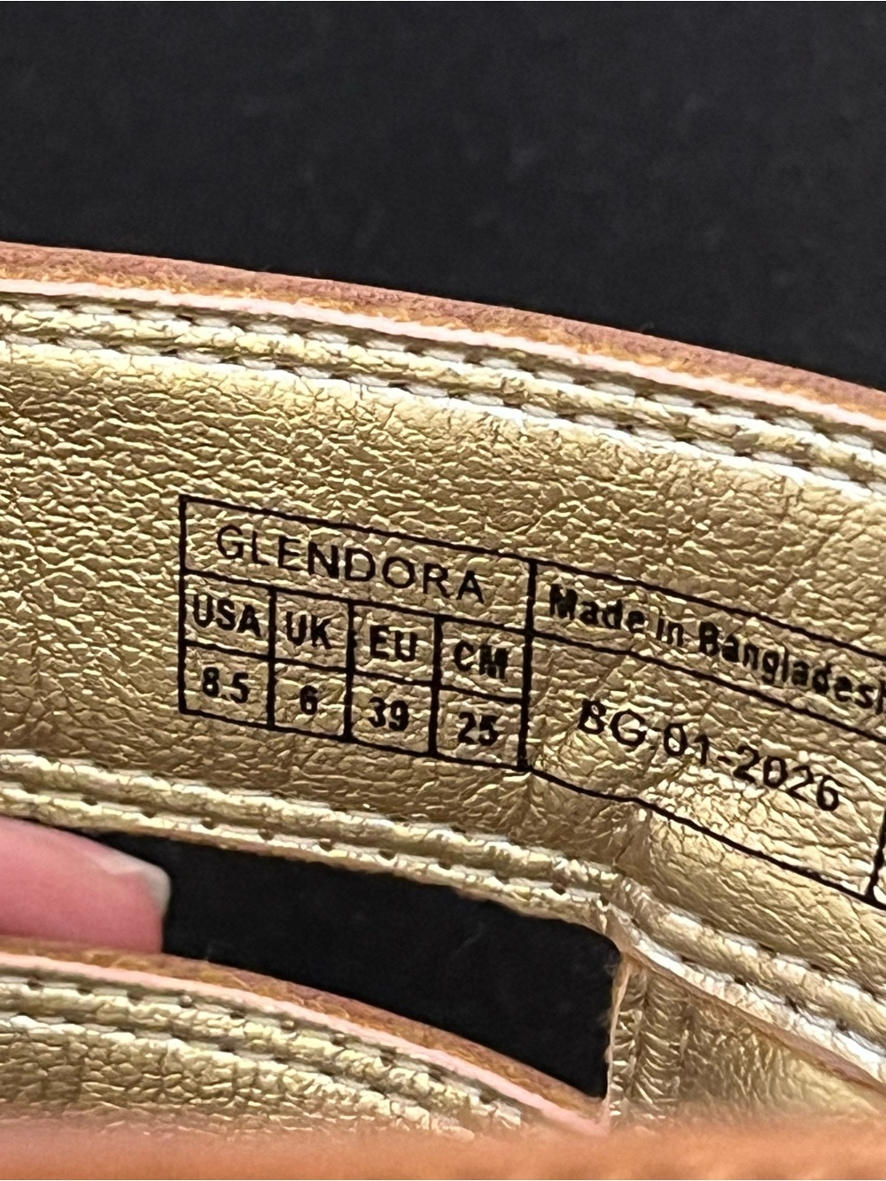 Vionic Glendora Tan Leather Slides NIB - Picture 5 of 7